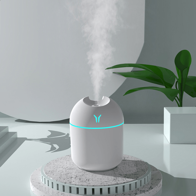 1 Piece Fragrance Diffuser and Humidifier,With Cool Mist and Night Light:Can add essential oils as an air fragrance diffuser,Your Bedroom Fresh and Plant Health!Ultra-Quiet - Perfect for Office、Family、Large Bedroom