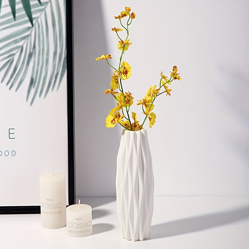 1Nordic Style Vase,Household Flower Arrangement Tools,Living Room Modern Creative Minimalist Home Decoration Decorative Items