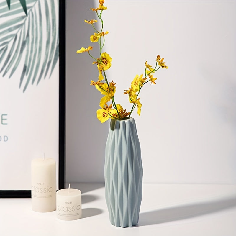 1Nordic Style Vase,Household Flower Arrangement Tools,Living Room Modern Creative Minimalist Home Decoration Decorative Items