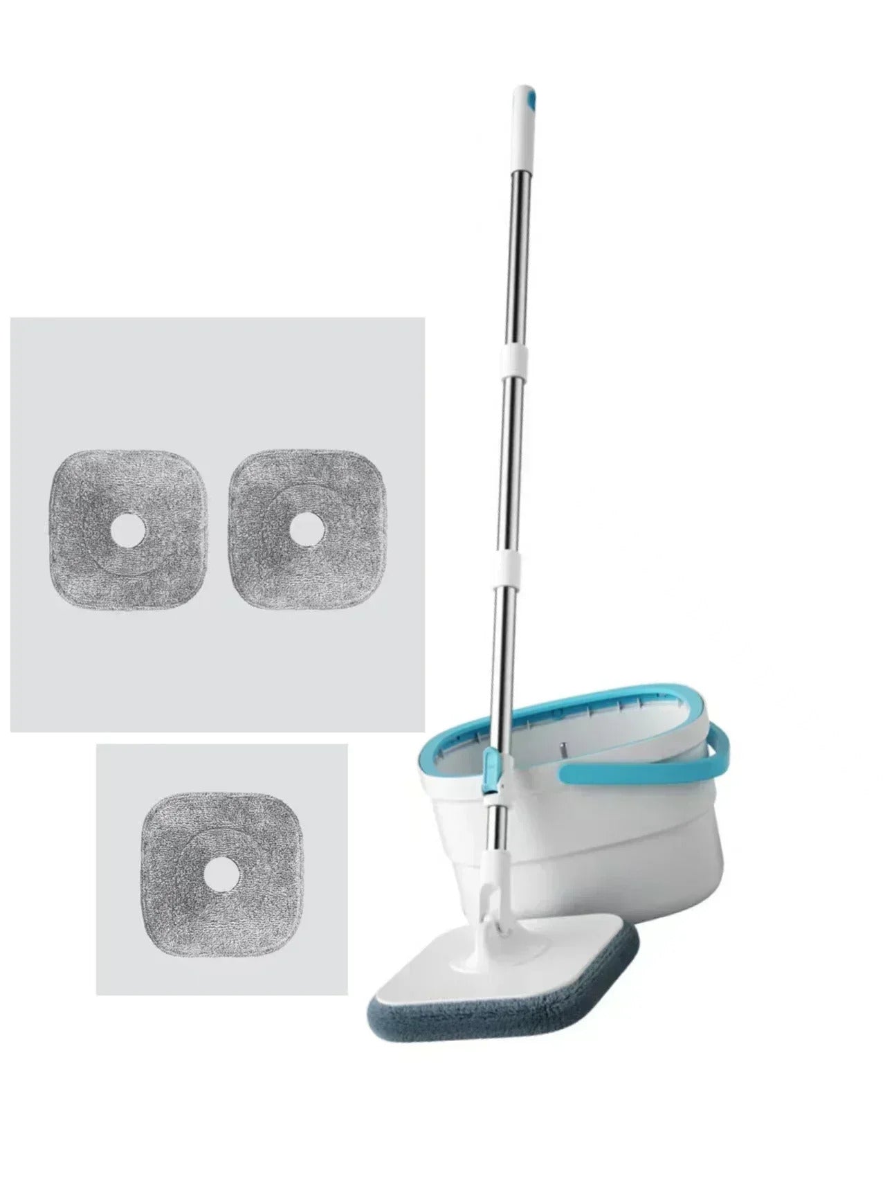 Rotating Squeeze Mop Automatic Sewage Separation Bucket Set Wash-Free Spin Floor Washing Mop Cleaning Tools Bathroom Accessories