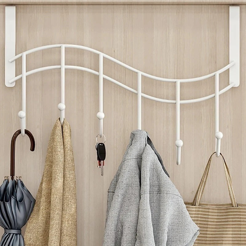 Heart-Shaped Door Behind Hook Storage Wall Hanging Clothes Hanger Hook Punch-free Hanger Bedroom Organizer Storage Accessories