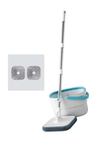 Rotating Squeeze Mop Automatic Sewage Separation Bucket Set Wash-Free Spin Floor Washing Mop Cleaning Tools Bathroom Accessories