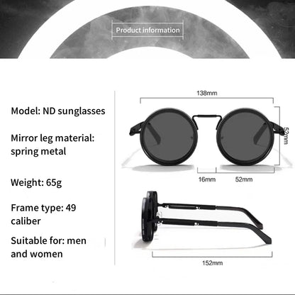 Polarized sunglasses - 9 degrees adjustable, day and night, UV protection, for men Beach Fishing Driving Outdoor