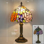 Stained Glass Desk Lamp Luxury Stained Glass Lampshade Tiffany Table Lamp Bedside Lamp Lámpara De Escritorio