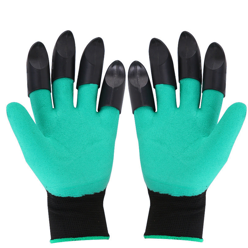 Gardening Gloves with Claws - Easy Digging、Planting、Weeding and Sowing - Protect Your Fingers and Nails！